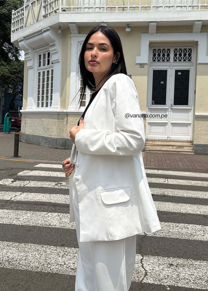 Blazer Mango Olivia Perla