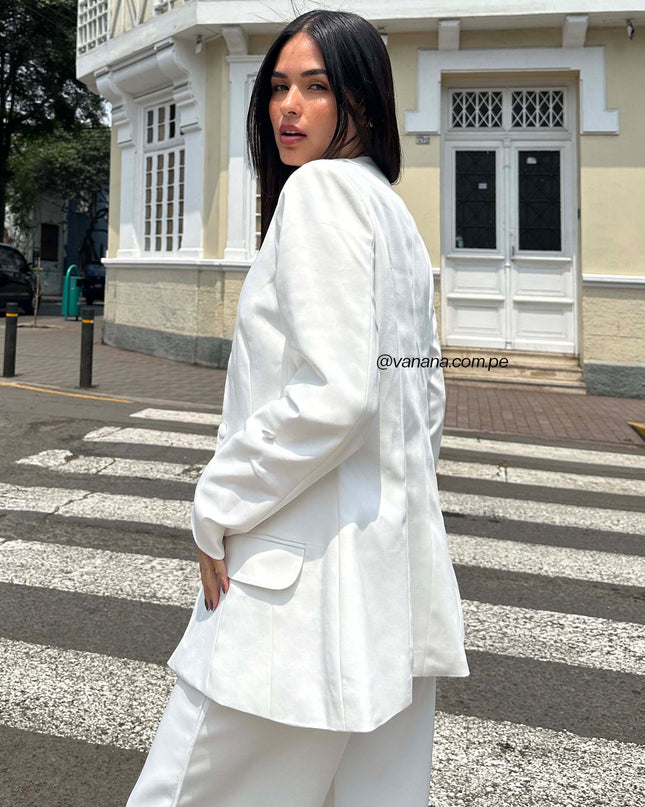 Blazer Mango Olivia Perla