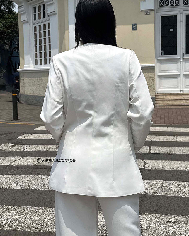 Blazer Mango Olivia Perla