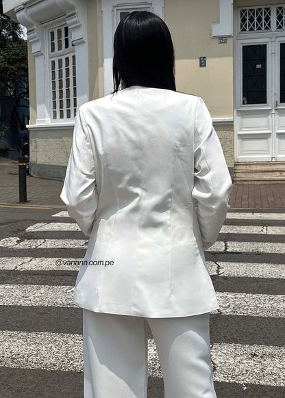 Blazer Mango Olivia Perla