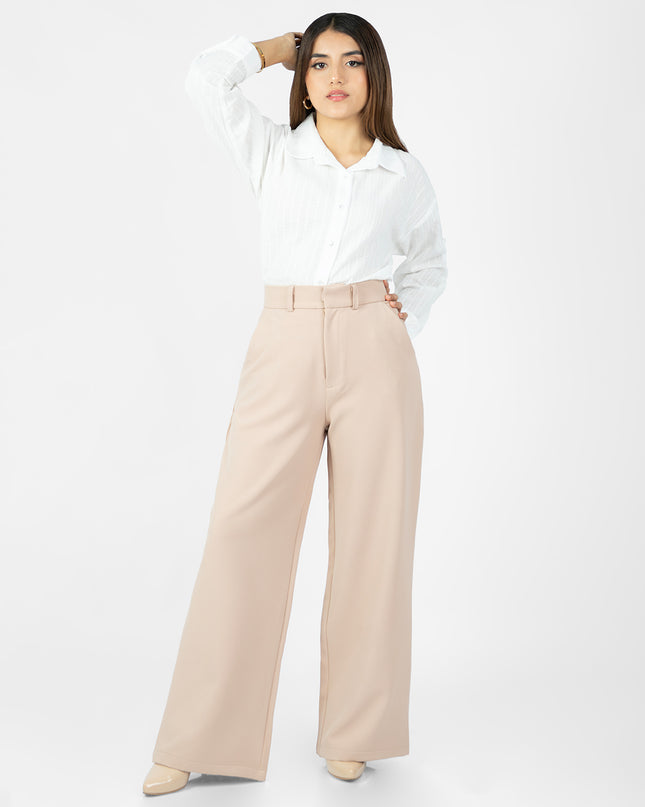 Pantalón en Catania Twill Alba Beige