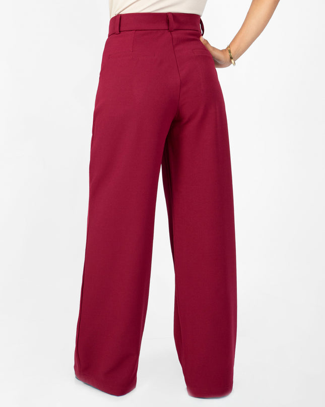 Pantalón en Catania Twill Alba Cherry