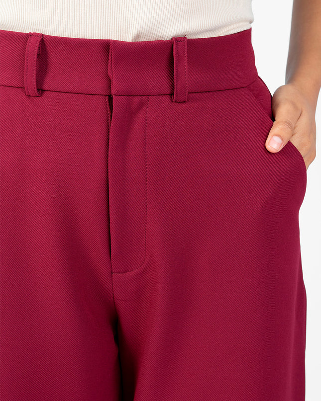 Pantalón en Catania Twill Alba Cherry