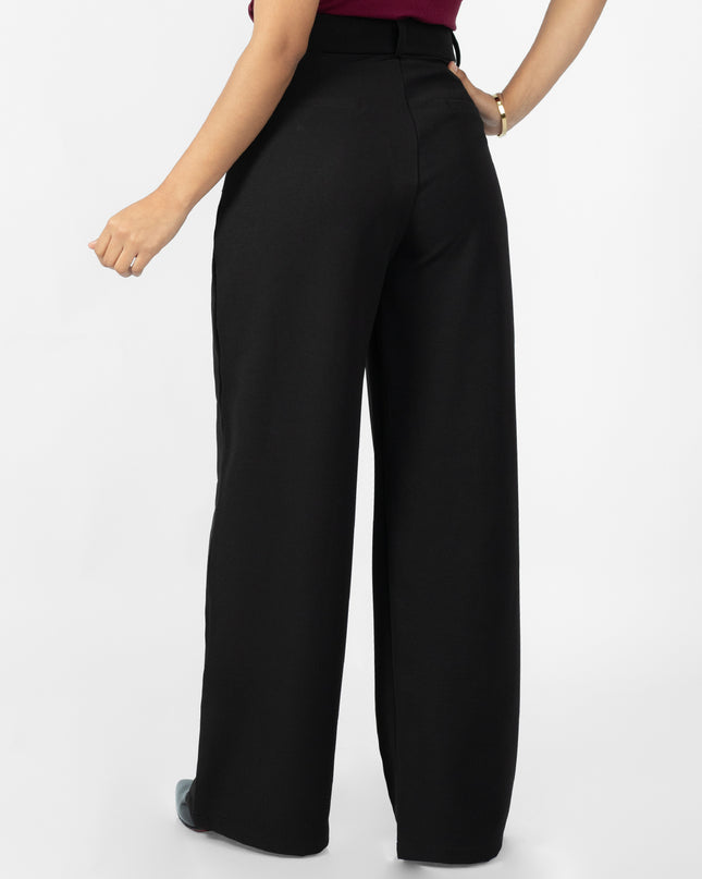 Pantalón en Catania Twill Alba Negro