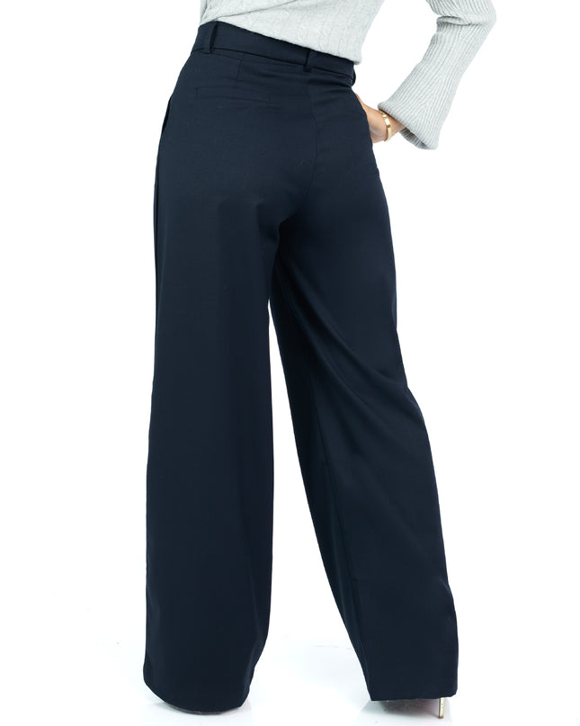 Pantalón en Sisley Dalia Azul Marino