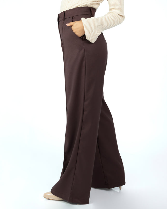 Pantalón en Sisley Dalia Marrón