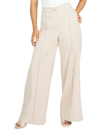 Pantalón en Lino Atenea Beige