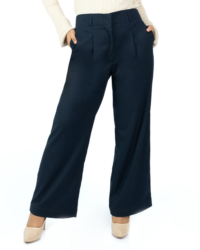 Pantalón en Sisley Dalia Azul Marino