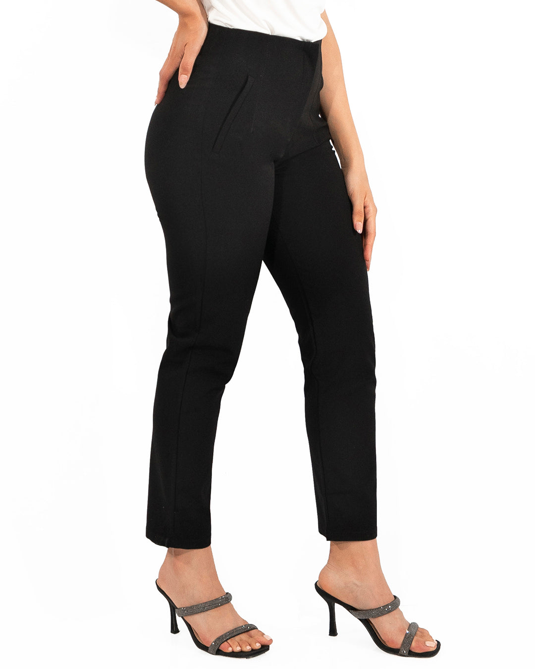 Pantalón en Aura Pitillo Francis Negro