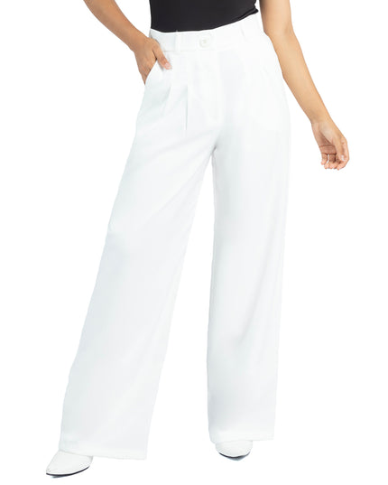 Pantalón en Lino Julia Blanco