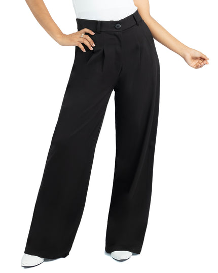 Pantalón en Lino Julia Negro