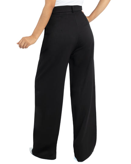 Pantalón en Lino Julia Negro