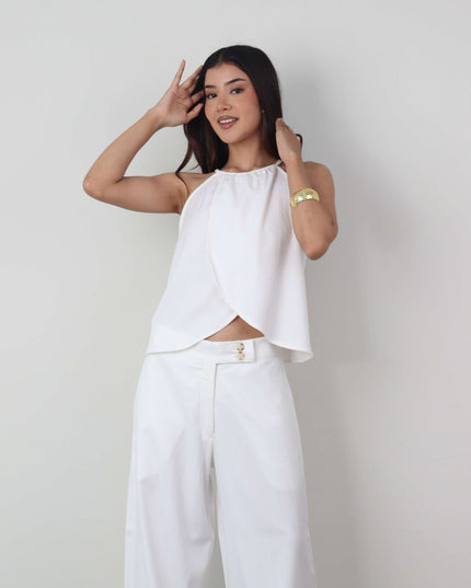 Pantalón LARISA en Lino Rayón