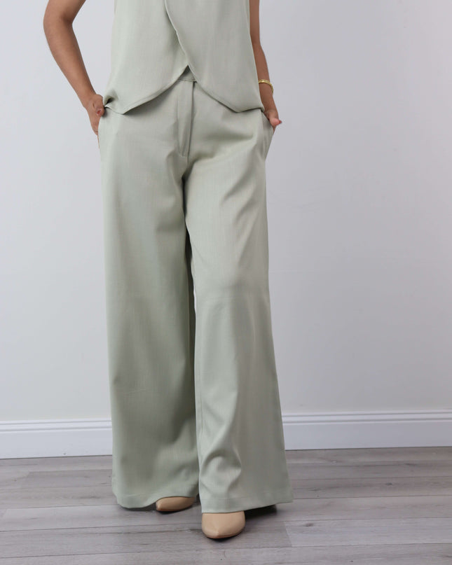 Pantalón LARISA en Lino Rayón