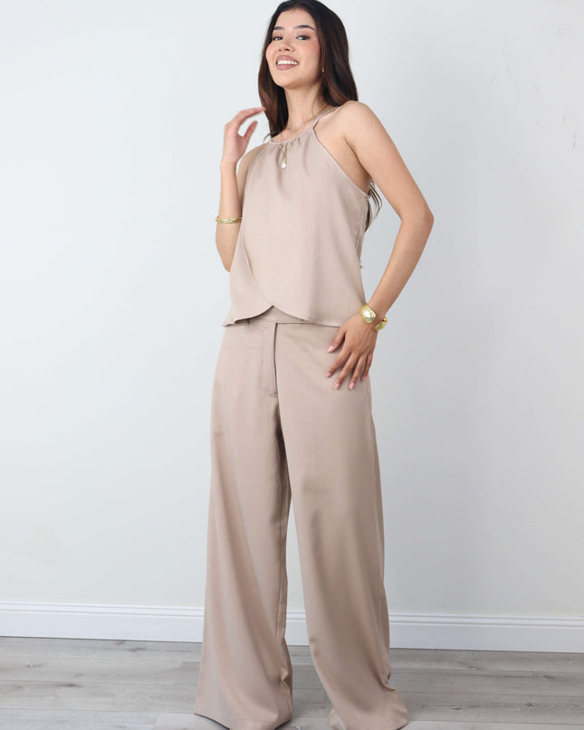 Pantalón LARISA en Lino Rayón