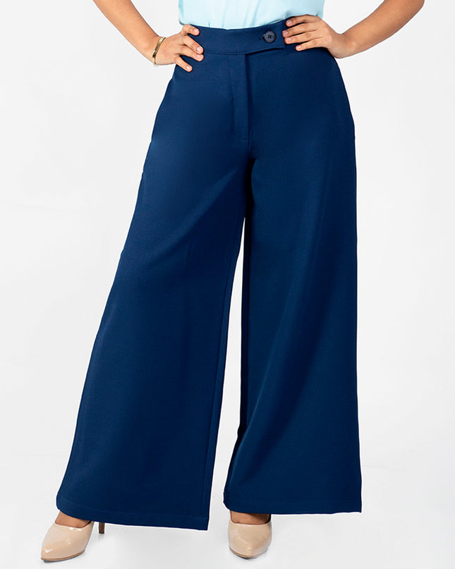 Pantalón en Catania Twil Larisa Navy