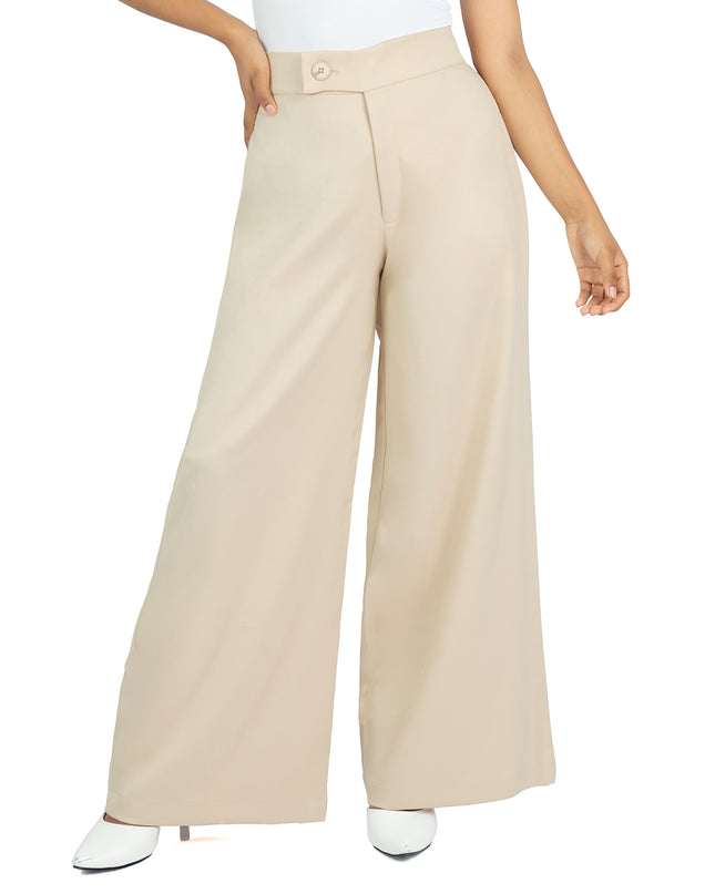 Pantalón en Lino Larisa Beige