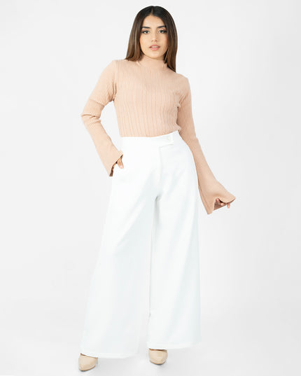 Pantalón en Catania Twil Larisa Blanco
