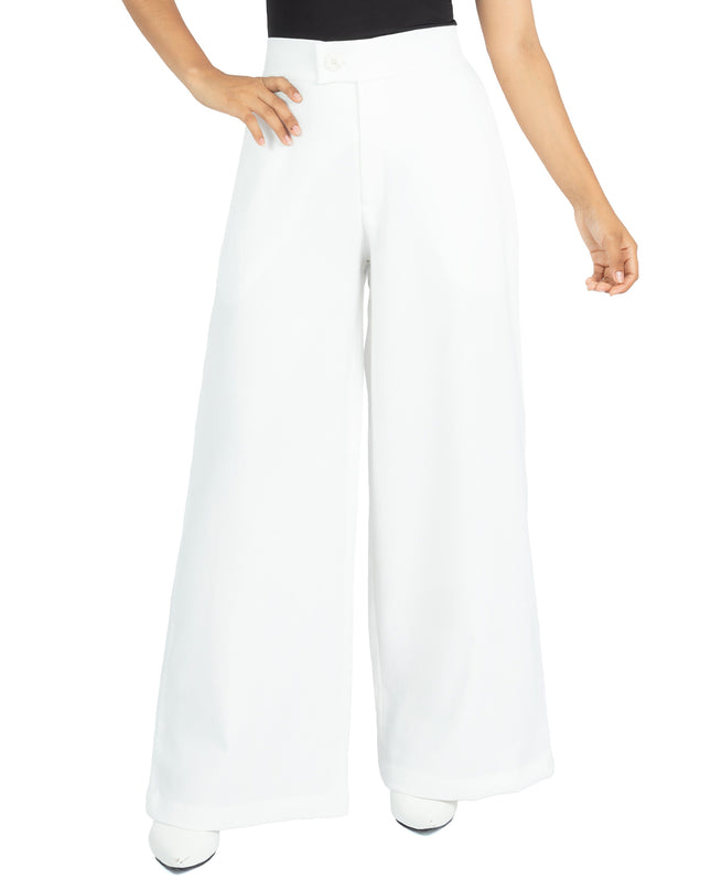 Pantalón en Lino Larisa Blanco