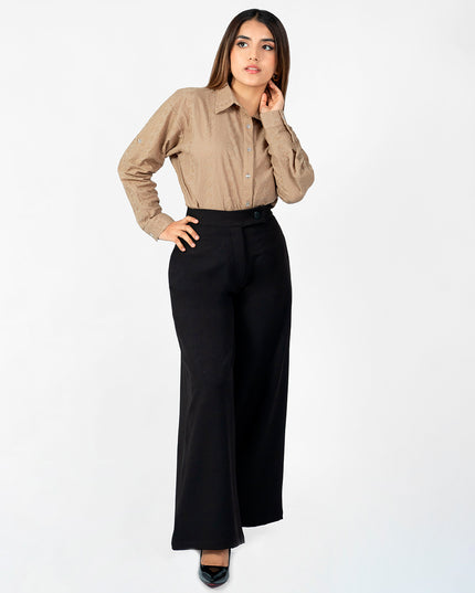 Pantalón en Catania Twil Larisa Negro