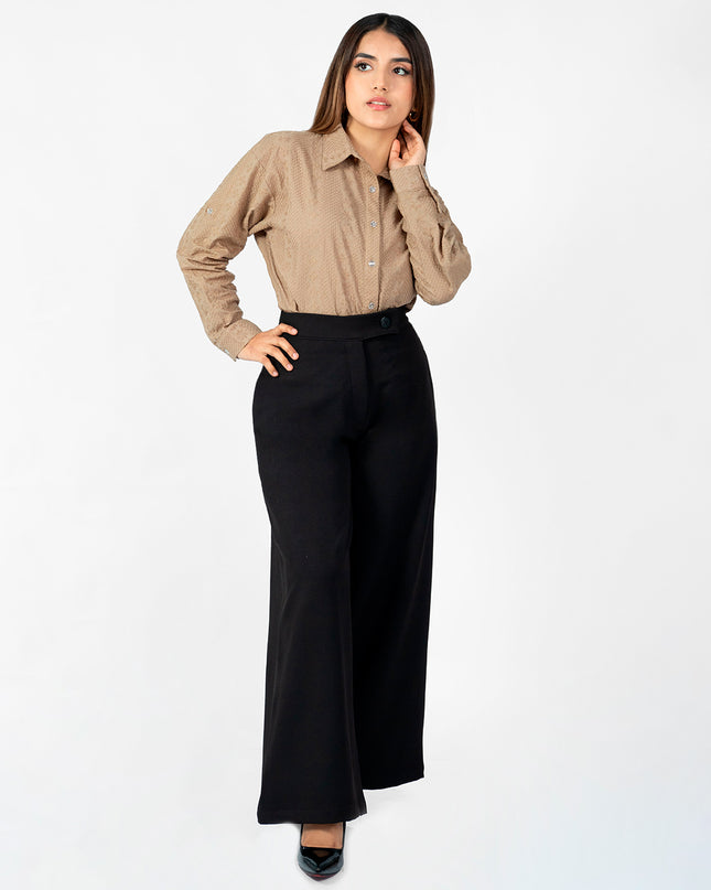 Pantalón en Catania Twil Larisa Negro