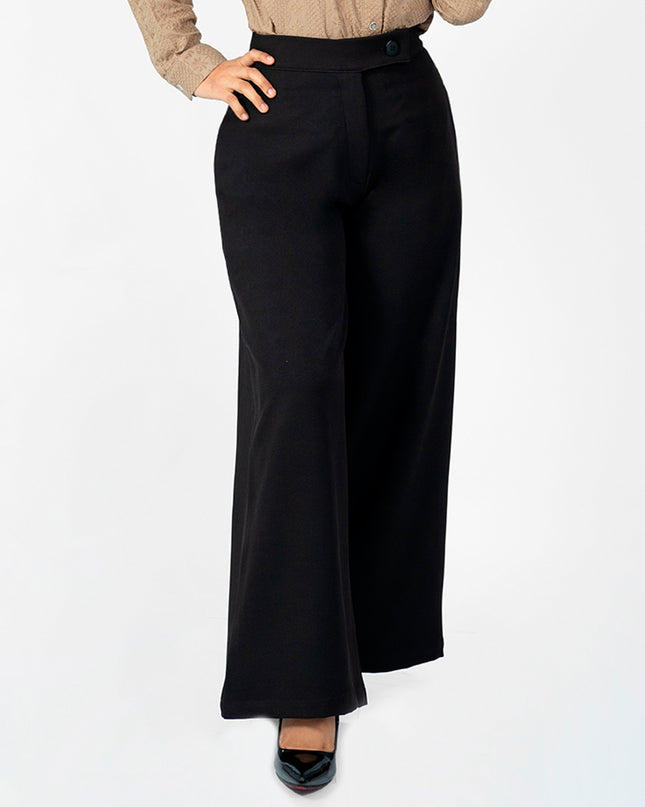 Pantalón en Catania Twil Larisa Negro