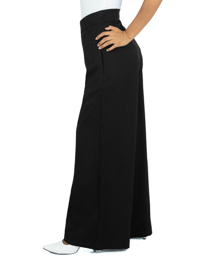 Pantalón en Lino Larisa Negro