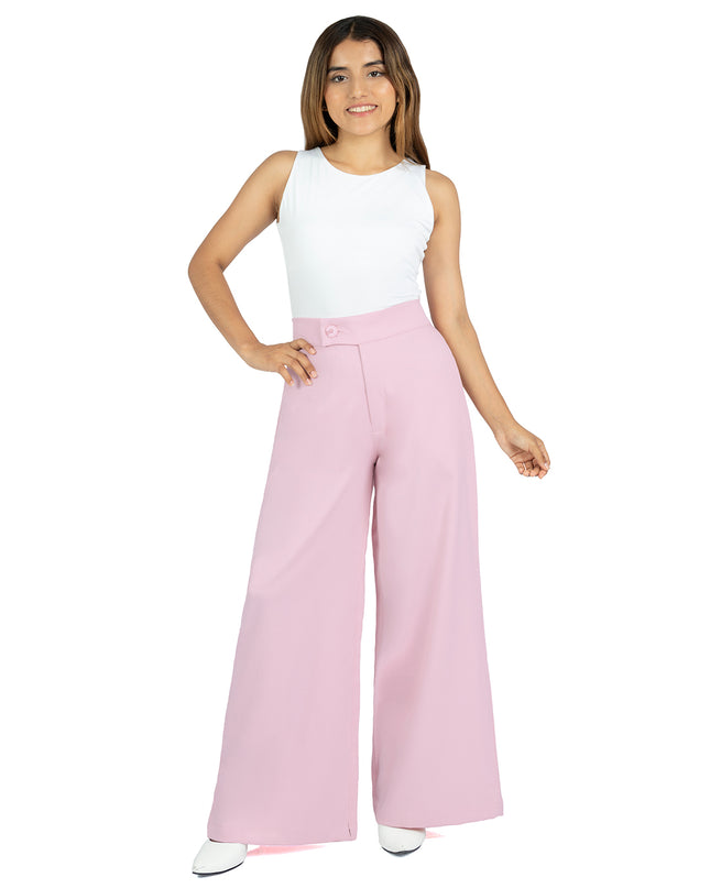 Pantalón en Lino Larisa Rosa