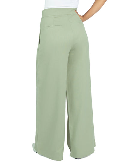 Pantalón en Lino Larisa Menta