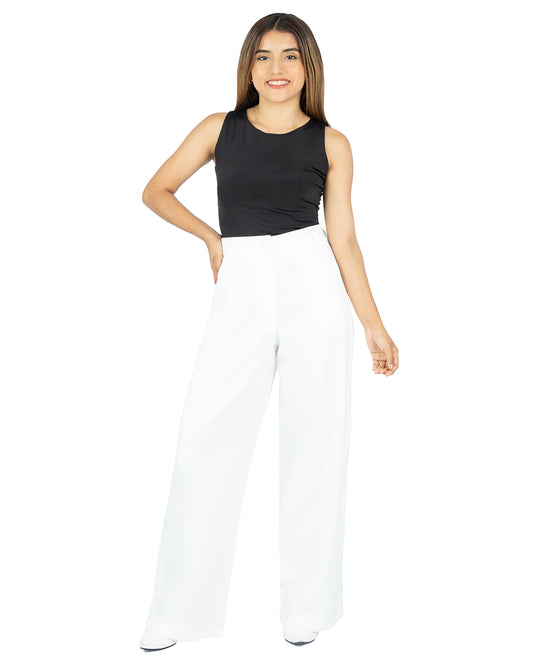 Pantalón en Lino Mia Blanco