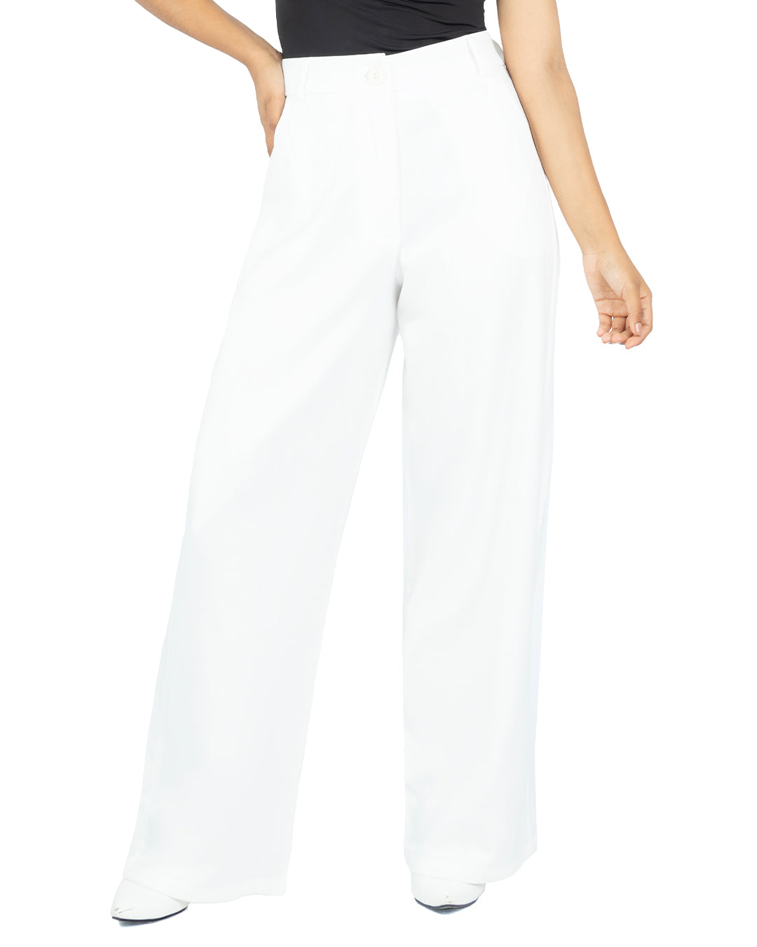 Pantalón en Lino Mia Blanco