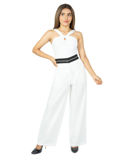 Pantalón en Klein Rihana Blanco