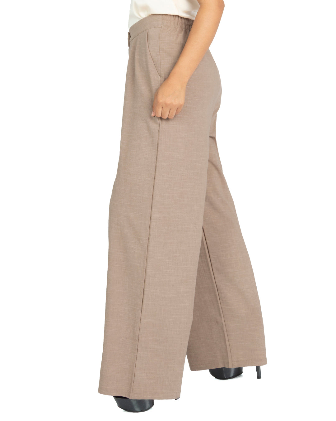Pantalón en Beberly Vera Cocoa