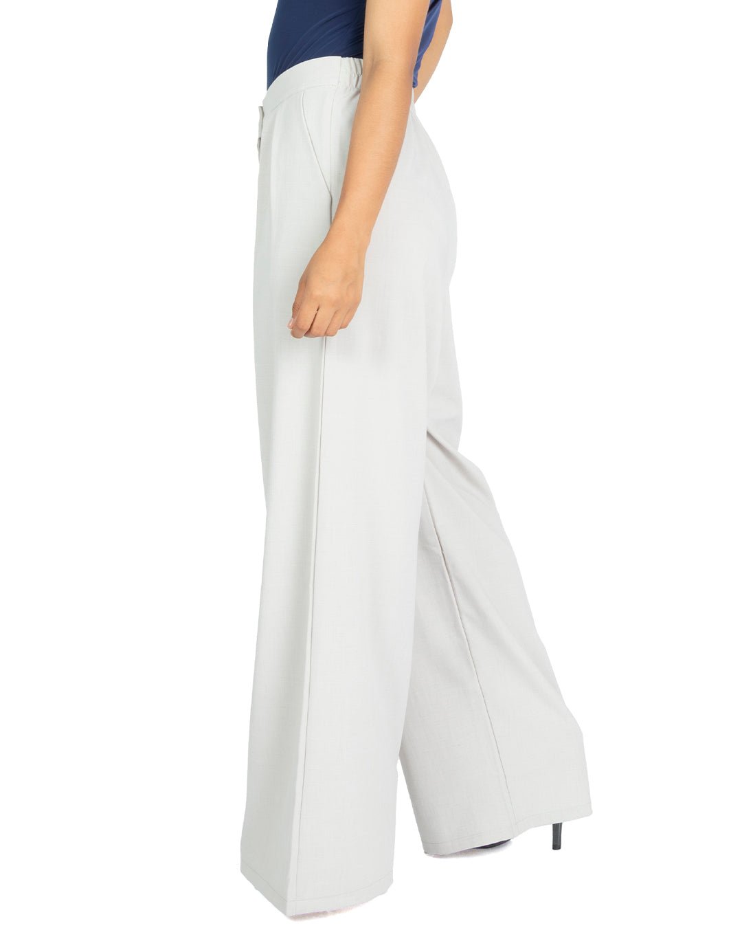 Pantalón en Beberly Vera Gris