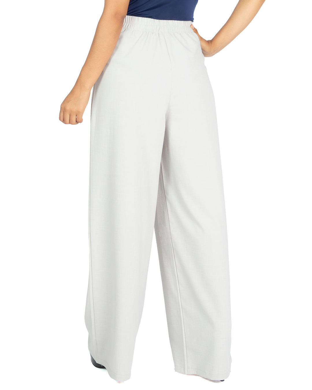 Pantalón en Beberly Vera Gris