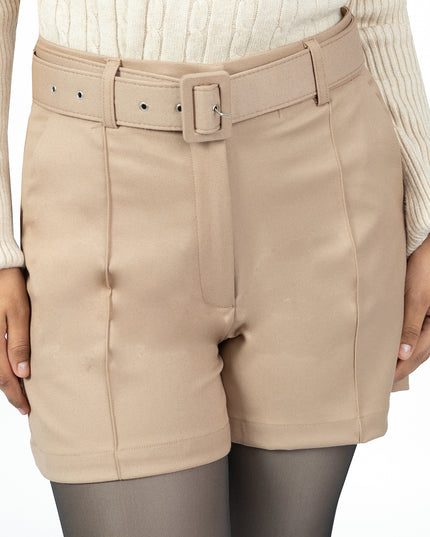 Short con Correa en Sisley Elena Beige