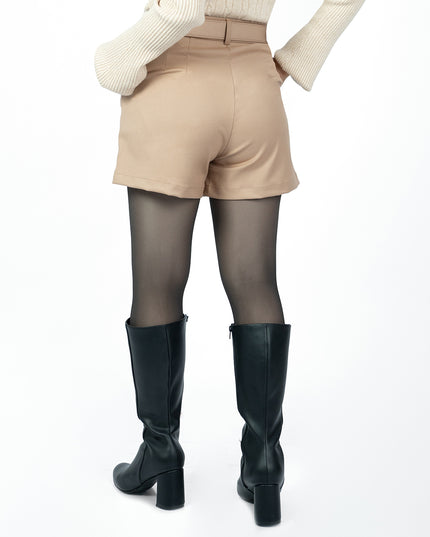 Short con Correa en Sisley Elena Beige