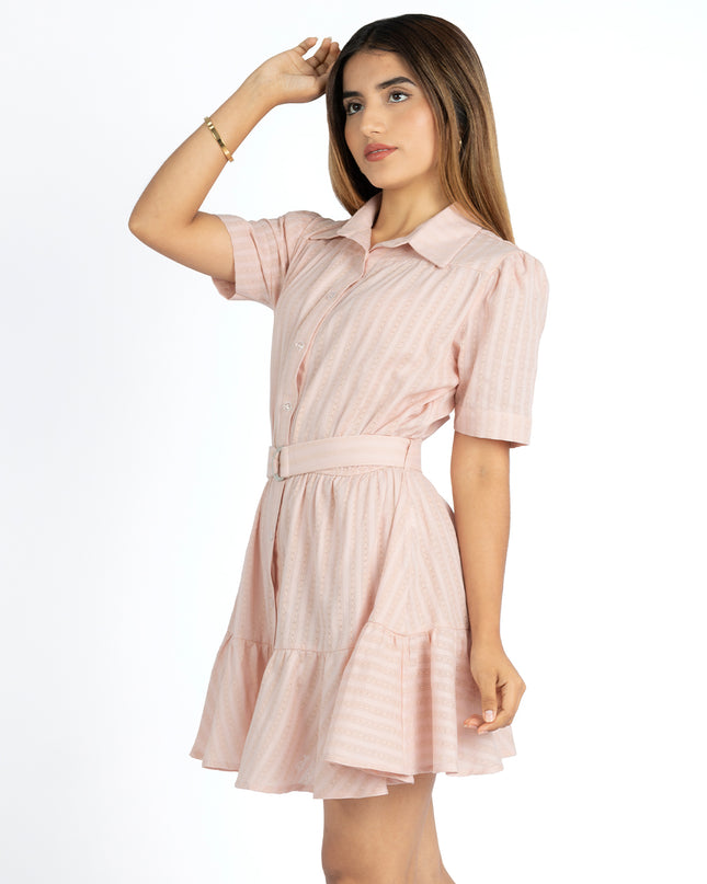 Vestido en Dobby Olinda Rosa