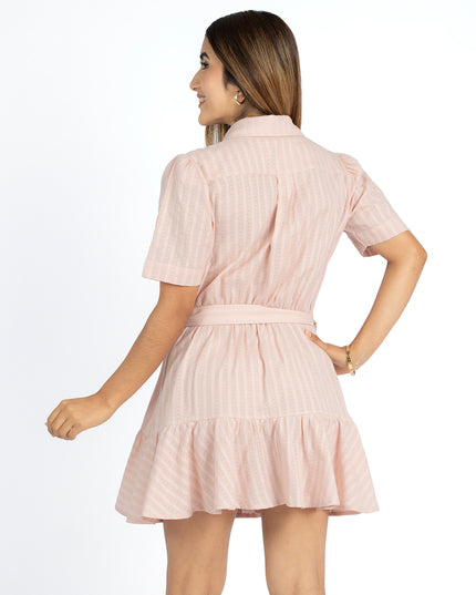 Vestido en Dobby Olinda Rosa