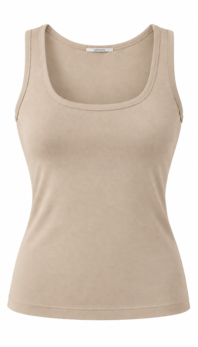 Camiseta Lune Mujer Sin Mangas | VANANA