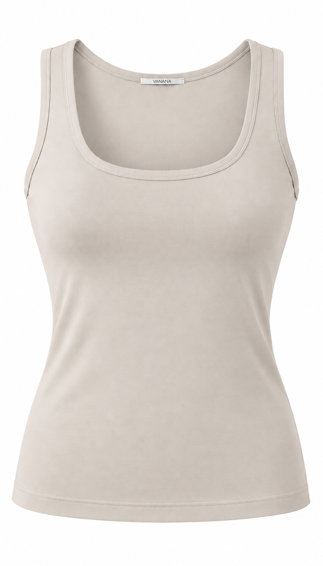 Camiseta Lune Mujer Sin Mangas | VANANA
