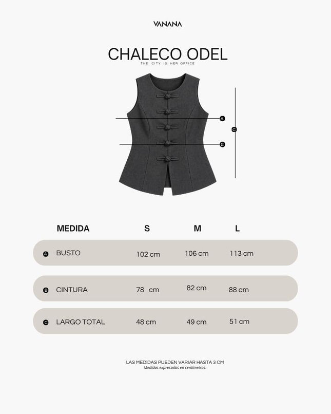 Chaleco Zoe | Chaleco Sastre para Mujer con Lazos – VANANA