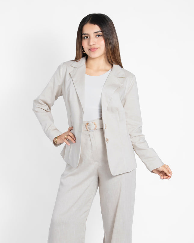 BLAZER ABRIL EN LINO GRECIA ARENA