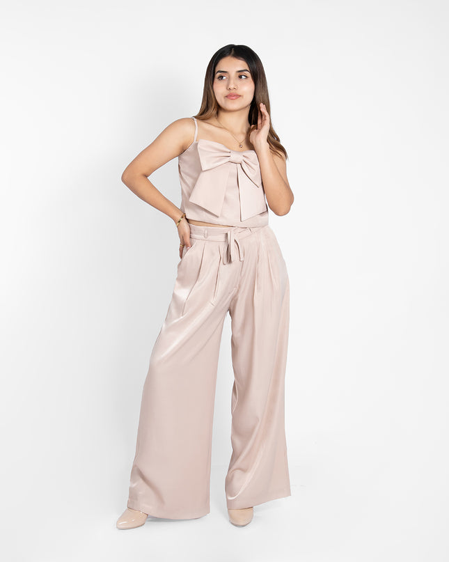 BLUSA SATIN CUPRO XIOMI BEIGE