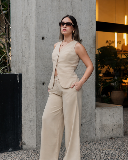 Pantalón Larisa en Lino Rayón