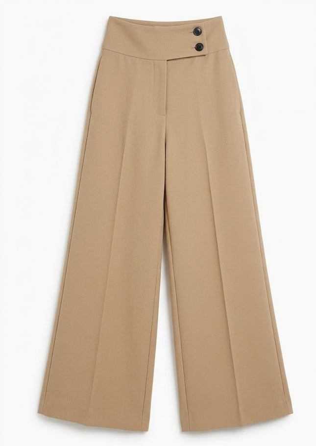 Pantalón Larisa Mujer | Pantalón Wide Leg de Tiro Alto – VANANA