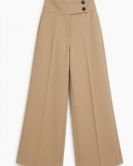 Pantalón Larisa Mujer | Pantalón Wide Leg de Tiro Alto – VANANA