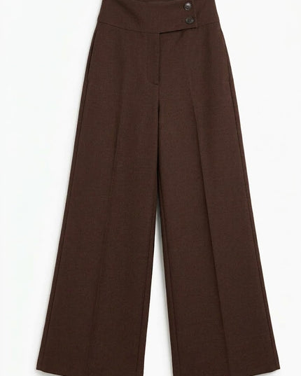 Pantalón Larisa Mujer | Pantalón Wide Leg de Tiro Alto – VANANA