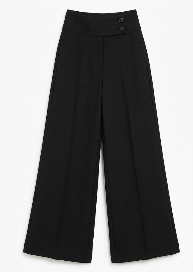 Pantalón Larisa Mujer | Pantalón Wide Leg de Tiro Alto – VANANA