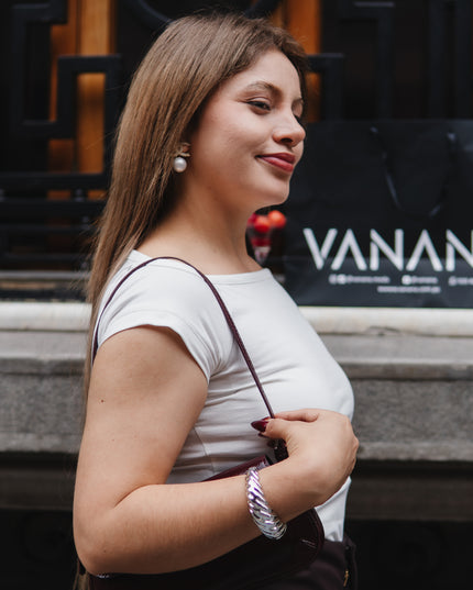 Polo Elie Mujer Escote Bote Manga Corta | VANANA